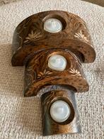 3 porte-bougies, Ophalen, Overige materialen