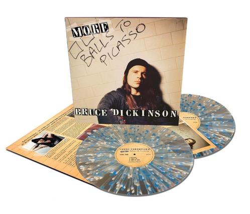 Bruce Dickinson - More Balls To Picasso (White & Blue LP), Cd's en Dvd's, Vinyl | Hardrock en Metal, Nieuw in verpakking, Verzenden