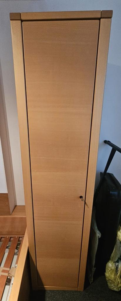 Hülsta massief houten kledingkast, Huis en Inrichting, Kasten | Kleerkasten, Gebruikt, 200 cm of meer, 50 tot 100 cm, 50 tot 75 cm