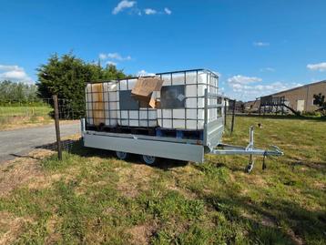 1000 liter IBC vat IBC ton, Tuin en Terras, Regentonnen, Ophalen, Gebruikt