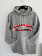 Hoodie - Have a good run, Enlèvement ou Envoi, Neuf, Taille 48/50 (M), Gris