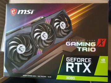 MSI GeForce RTX 3080 GAMING X TRIO 10G beschikbaar voor biedingen