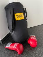 Boksbal + handschoenen, Sports & Fitness, Boxe, Comme neuf, Enlèvement, Punching-ball