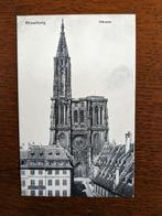 Postkaart Strassburg Munster Frankrijk, Frankrijk, Gelopen, Verzenden