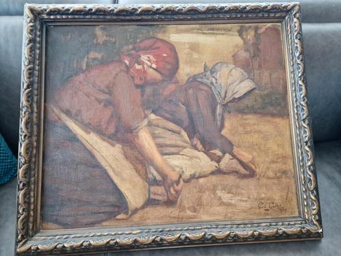 Piet gillis, Antiek en Kunst, Kunst | Schilderijen | Klassiek, Ophalen of Verzenden