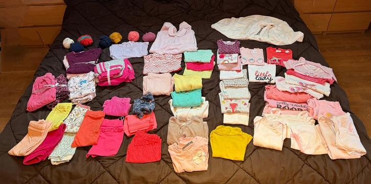 Kinderkleding - Maat 74 - Meisjes, Kinderen en Baby's, Babykleding | Baby-kledingpakketten, Gebruikt, Maat 74, Ophalen