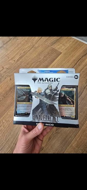 Spanish final fantasy starter kit MTG beschikbaar voor biedingen