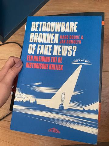Betrouwbare bronnen of fake news? beschikbaar voor biedingen