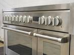 🍀 Poêle Luxe Solitaire Professionnel Inox + hotte aspirante, Electroménager, Cuisinières, Comme neuf, 5 zones de cuisson ou plus