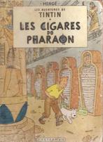 Tintin - Les cigares du pharaon (1ste druk 1955), Boeken, Gelezen, Eén stripboek, Ophalen of Verzenden, Herge