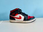 Air Jordan 1 Mid Bred, Kleding | Heren, Schoenen, Ophalen, Zwart, Zo goed als nieuw, Sneakers