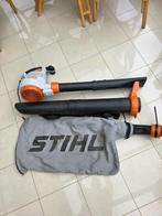 Bladblazer Stihl SHE 81, Tuin en Terras, Bladblazers, Ophalen, Gebruikt, Handgedragen, Met versnipperfunctie