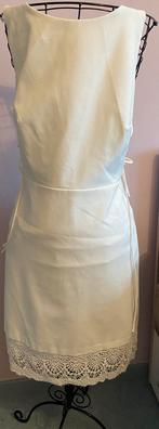 Robe chic T/36, Comme neuf, Zara, Taille 36 (S), Blanc
