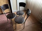 stevige keuken stoelen stoelen tekoop, Huis en Inrichting, Ophalen, Gebruikt, Modern, Drie