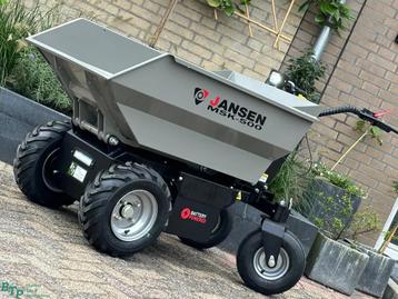 Jansen Elektrische dumper MSK-500 accu minidumper motorkruiw beschikbaar voor biedingen
