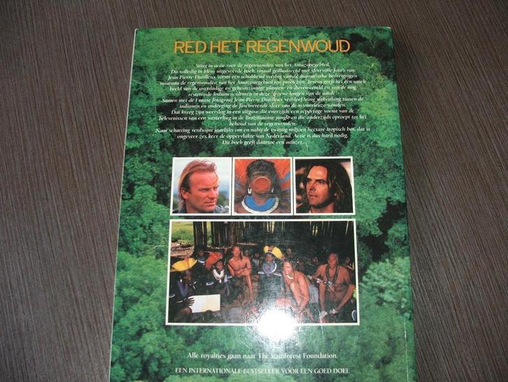 boek :red het regenwoud, Livres, Récits de voyage, Neuf, Enlèvement