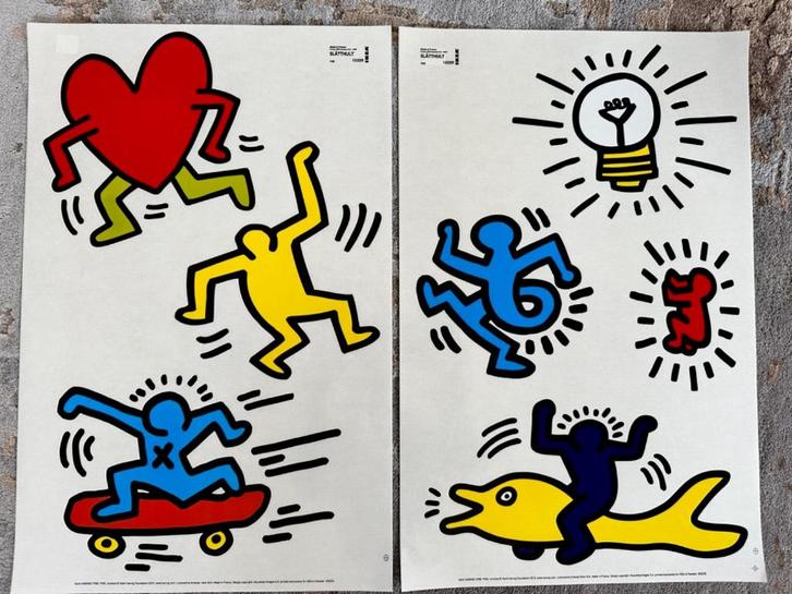 IKEA X Keith Haring, Slätthult muur stickers, Verzamelen, Stickers, Nieuw, Overige typen, Ophalen of Verzenden
