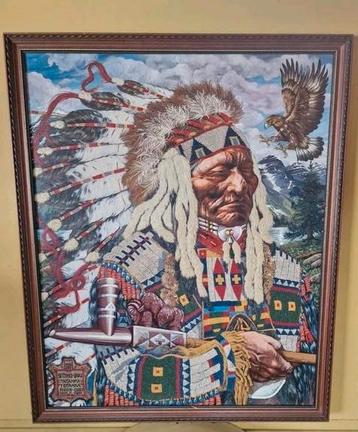 Sitting Bull 89 x 109 beschikbaar voor biedingen