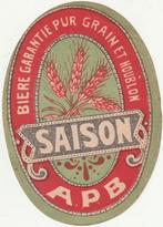 Bieretiket Philippe Roux : Saison APB, Verzamelen, Biermerken, Verzenden, Zo goed als nieuw, Overige typen, Overige merken