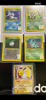 Wotc hits en delta species: jolteon ex, nidoqueen,kingdra, Ophalen of Verzenden, Zo goed als nieuw, Meerdere kaarten, Foil