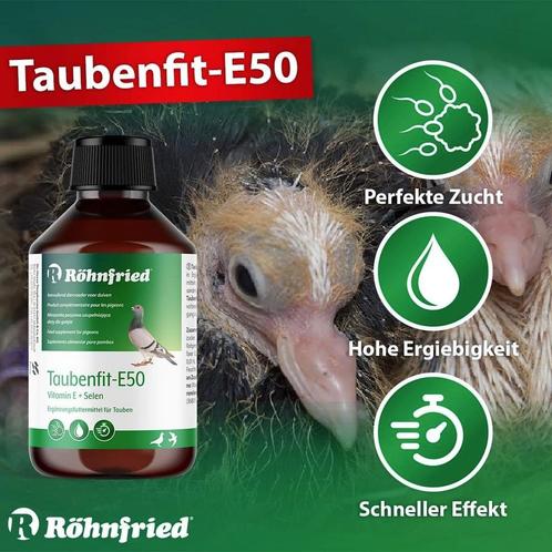 Taubenfit-E 50 Vit. E-Konzentrat (Vit. E En Selenium, Kweek-, Dieren en Toebehoren, Dierenvoeding, Ophalen of Verzenden