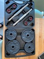 halterkoffer gewichten, Sport en Fitness, Fitnessmaterialen, Nieuw, Borst, Dumbbell, Ophalen