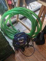pompe a eau chargé tuyau 10m 750W, Ophalen of Verzenden, Zo goed als nieuw