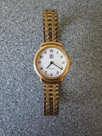 RODANIA polshorloge dames - goldplated 10M - 3 ATM beschikbaar voor biedingen