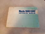 Mazda 1000 1300 instructieboekje, Ophalen of Verzenden