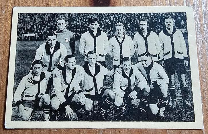 1930s Brabantia (pre panini) Team RC Bruxelles ongebruikt, Hobby en Vrije tijd, Stickers en Plaatjes, Zo goed als nieuw, Plaatje