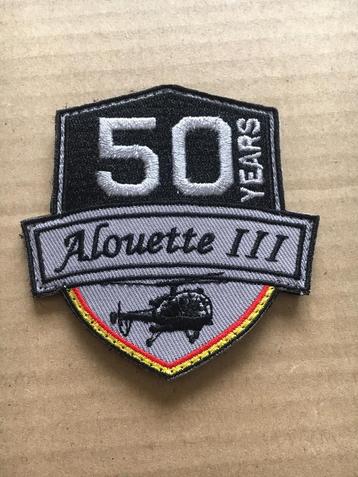 Badge : 50 Years Alouette III - 40Sqn - Basis Koksijde. beschikbaar voor biedingen