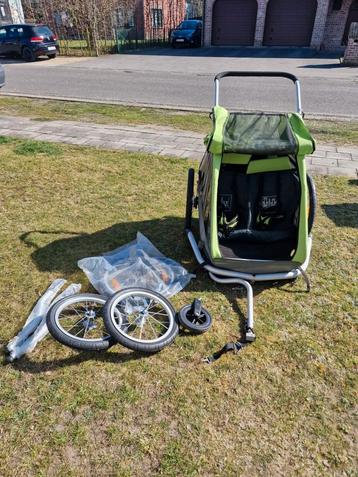 Fietskar Croozer Kid for 2 + reserve wielen beschikbaar voor biedingen