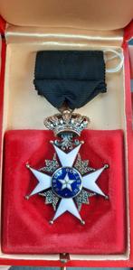Zweden Orde vd Noordster ridder medaille ereteken vintage, Verzamelen, Militaria | Algemeen, Ophalen of Verzenden, Lintje, Medaille of Wings