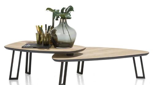 salontafel DARWIN - Oack/Beach, Maison & Meubles, Tables | Tables de salon, Utilisé, Moins de 50 cm, 100 à 150 cm, 50 à 100 cm