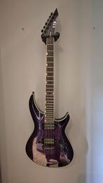 ESP LTD Deluxe H3-1000 FM See Thru Purple Sunburst, Muziek en Instrumenten, Snaarinstrumenten | Gitaren | Elektrisch, Ophalen