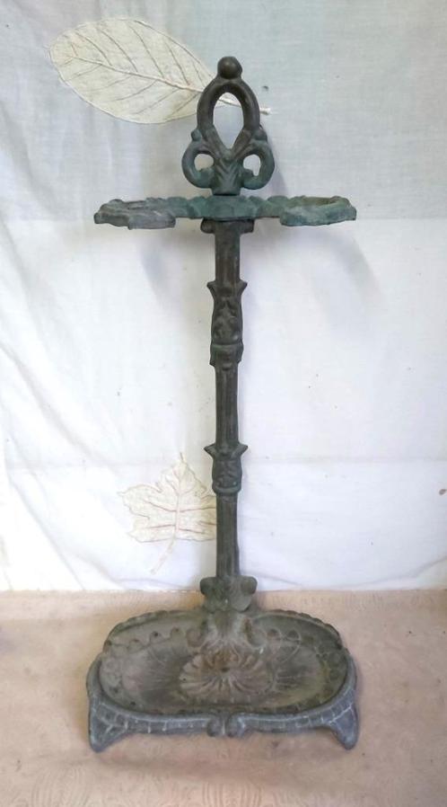 Oude decoratieve houder / staander paraplu / haardstel, Antiek en Kunst, Curiosa en Brocante, Ophalen of Verzenden