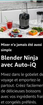 Mixeur à smoothie Ninja, Elektronische apparatuur, Ophalen, Zo goed als nieuw