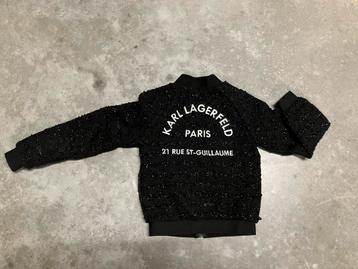 Jasje in glitter Lagerfeld - Meisje 8 jaar beschikbaar voor biedingen