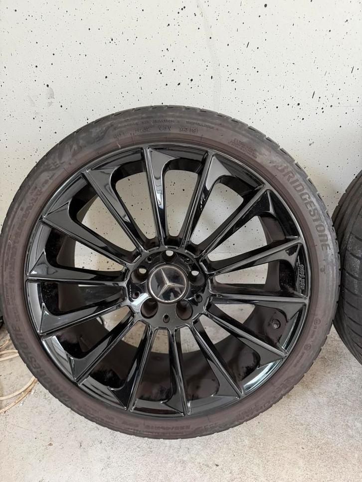 Mercedes Velgen 19inch Breedset met Bridgestone Banden!, Auto-onderdelen, Banden en Velgen, Velg(en), Zomerbanden, 19 inch, 225 mm