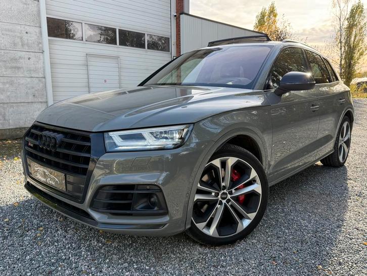 Audi SQ5 3.0 TDI V6 Full Pano Nardo Design RS Seats 2019 BTW, Auto's, Audi, Bedrijf, Te koop, SQ5, 4x4, ABS, Achteruitrijcamera