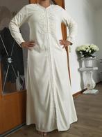 Witte kaftan, Overige typen, Wit, Maat 42/44 (L), Zo goed als nieuw
