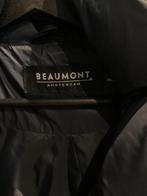 Donkerblauwe jas met dons,merk Beaumont,maat 40,42, Kleding | Dames, Zo goed als nieuw, Ophalen