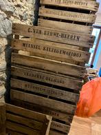 Antieke houten kratten, Huis en Inrichting, Woonaccessoires | Kisten, Ophalen, Gebruikt
