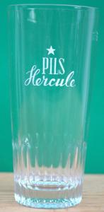 Bier glas Hercule Pils met ster, Verzamelen, Overige merken, Glas of Glazen, Gebruikt, Ophalen of Verzenden