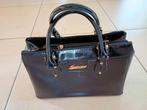 sac à main noir vernis, Enlèvement ou Envoi, Comme neuf, Noir, Sac à main