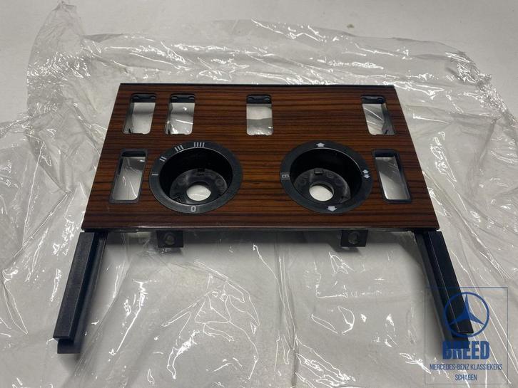 Zebranopaneel middenconsole voor Mercedes-Benz W126, Auto-onderdelen, Interieur en Bekleding, Mercedes-Benz, Gebruikt, Ophalen of Verzenden