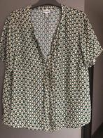 dames blouse polyester, Comme neuf, Vert, Mayerline, Taille 42/44 (L)