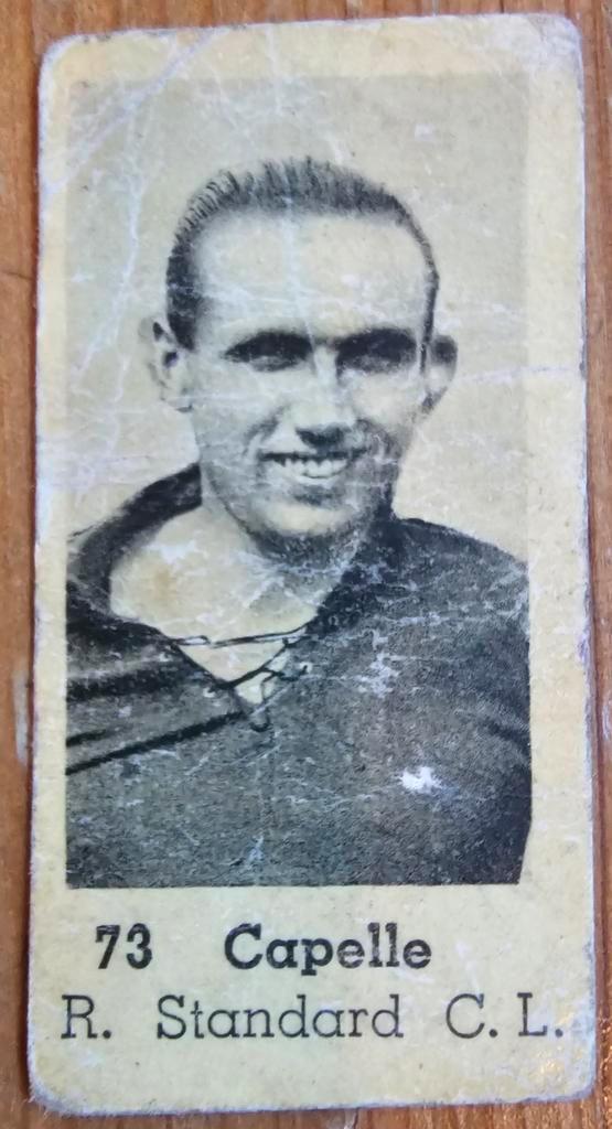 Jean Capelle R Standard CL des années 1930 (avant le panini), Hobby & Loisirs créatifs, Autocollants & Images, Utilisé, Image