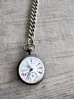 Oud zakhorloge met ketting, Ophalen of Verzenden, Zakhorloge, Met ketting