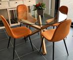Glazen tafel, Ophalen